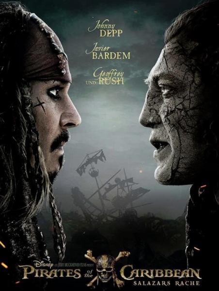 Pirati Caraibi Vendetta Salazar poster