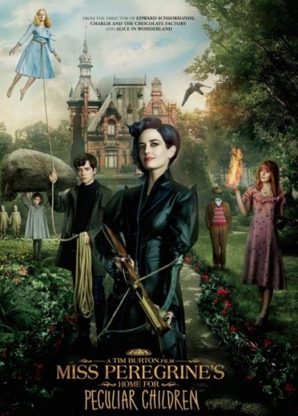 Miss Peregrine - La casa dei ragazzi speciali locandina
