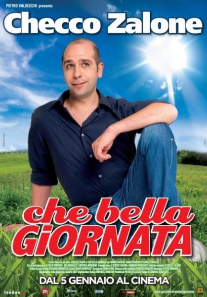 CHE BELLA GIORNATA film zalone poster