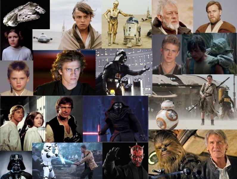 star wars saga foto