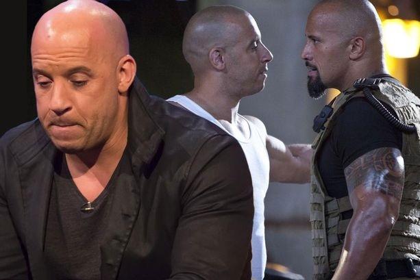 Dwayne The Rock Johnson Vin Diesel