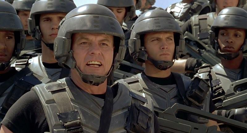 Starship Troopers film serie, romanzo fantascienza