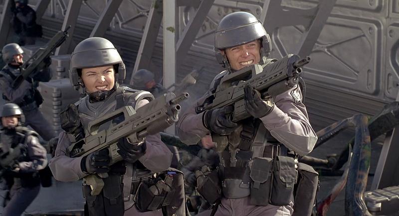 Starship Troopers film serie, romanzo fantascienza