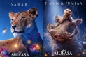 Mufasa: Il Re Leone, poster con i personaggi del film Walt Disney