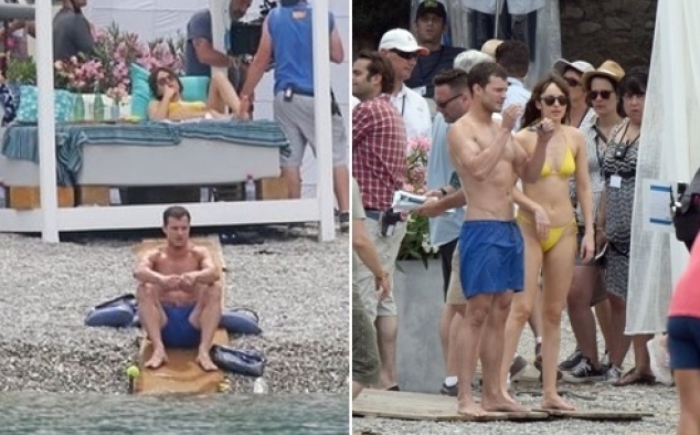 Immagine 41 - Cinquanta sfumature di rosso, foto dal set del film di James Foley con Dakota Johnson e Jamie Dornan