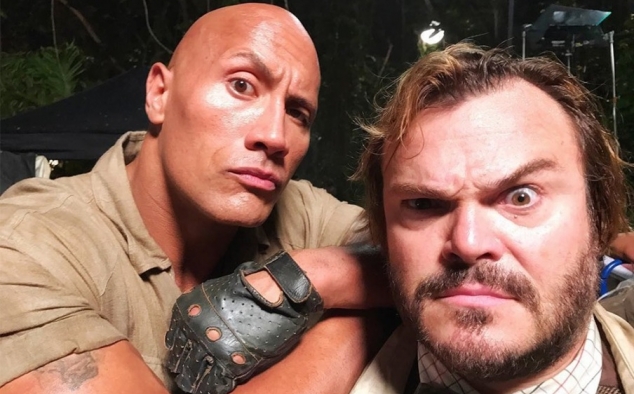 Immagine 3 - Jumanji- Benvenuti nella Giungla, foto dal set del film
