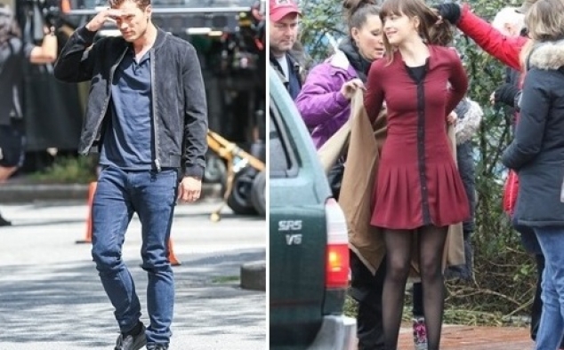 Immagine 36 - Cinquanta sfumature di rosso, foto dal set del film di James Foley con Dakota Johnson e Jamie Dornan