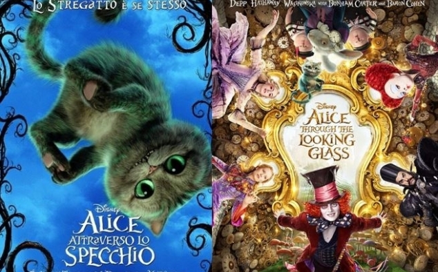 Immagine 4 - Alice attraverso lo specchio, locandine del film
