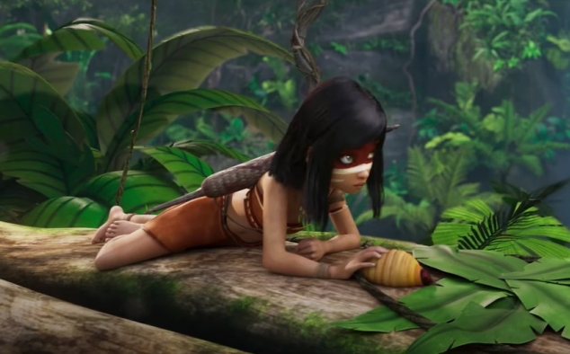 Immagine 3 - Ainbo Spirito dell'Amazzonia, immagini e disegni del film d’animazione con le voci di Elio, Ciro Priello e Luciana Littizzetto