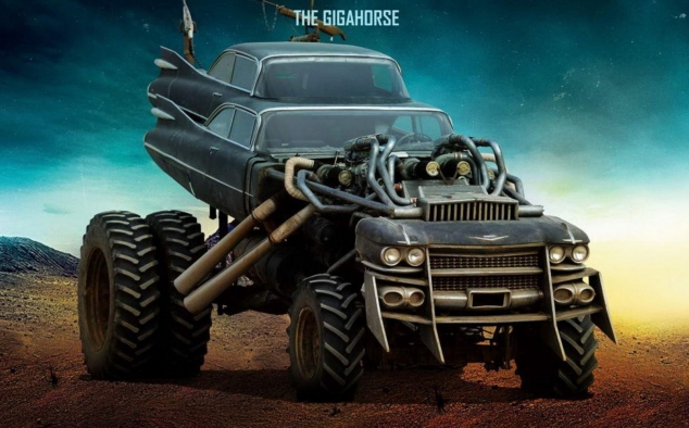 Immagine 11 - Immagini foto e disegni dei veicoli della saga di Mad Max, tra cui la Ford Falcon V8 Interceptor di Mel Gibson