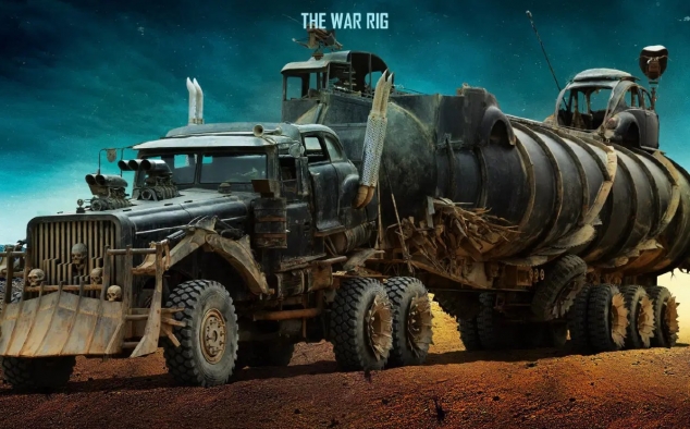 Immagine 18 - Immagini foto e disegni dei veicoli della saga di Mad Max, tra cui la Ford Falcon V8 Interceptor di Mel Gibson