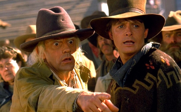 Immagine 1 - Ritorno al futuro 3, foto tratte dal film di Robert Zemeckis con Michael J. Fox e Christopher Lloyd