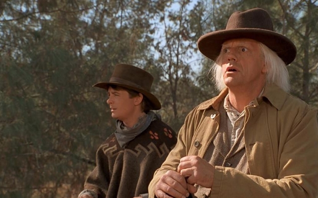 Immagine 2 - Ritorno al futuro 3, foto tratte dal film di Robert Zemeckis con Michael J. Fox e Christopher Lloyd