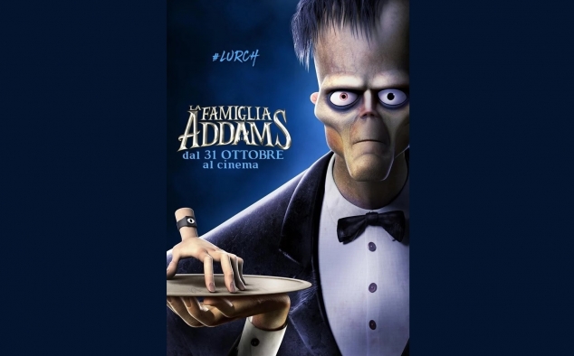 Immagine 3 - La famiglia Addams, poster con i personaggi del film con Morticia e gli altri