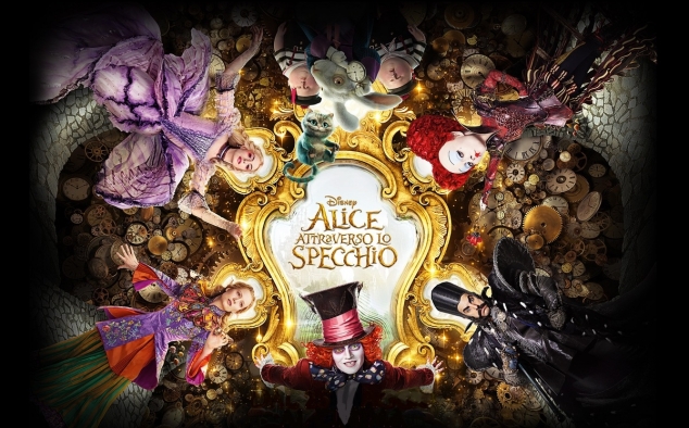 Immagine 6 - Alice attraverso lo specchio, locandine del film