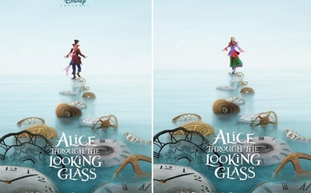 Immagine 10 - Alice attraverso lo specchio, locandine del film