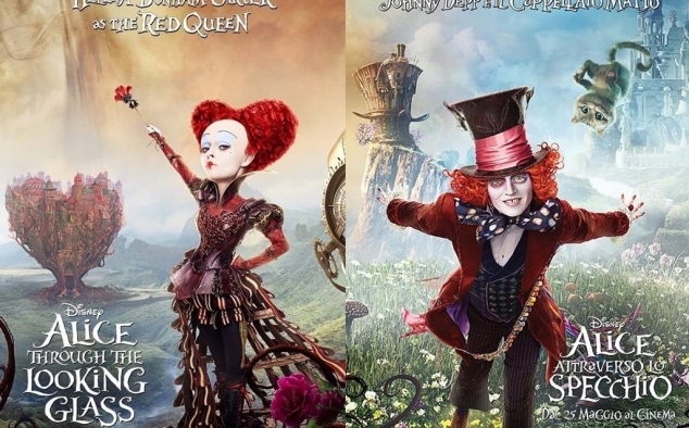 Immagine 2 - Alice attraverso lo specchio, locandine del film