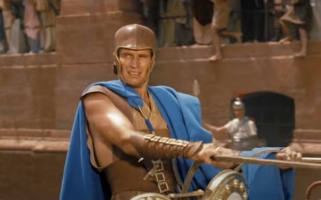 Immagine 1 - Ben-Hur (1959), immagini del film di William Wyler con Charlton Heston, Jack Hawkins, Haya Harareet, Stephen Boyd