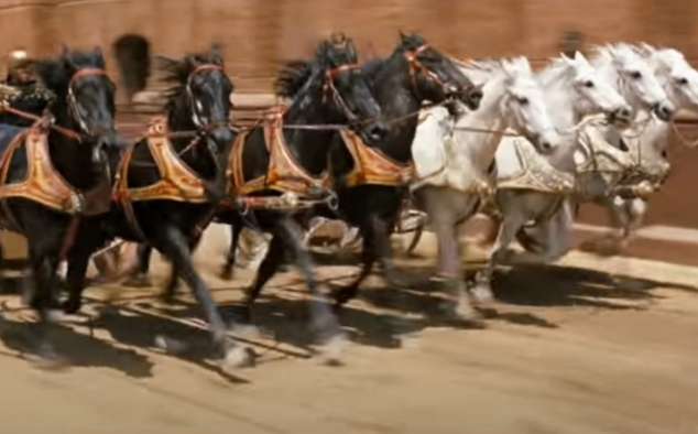 Immagine 3 - Ben-Hur (1959), immagini del film di William Wyler con Charlton Heston, Jack Hawkins, Haya Harareet, Stephen Boyd