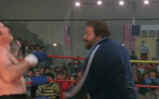 Immagine 9 - Bomber, immagini della rivincita di Bud contro Rosco Dunn nel film di Michele Lupo con Bud Spencer e Jerry Calà