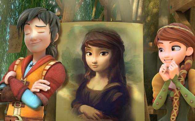 Immagine 1 - Leo Da Vinci - Missione Monna Lisa, Immagini e disegni tratti dal film