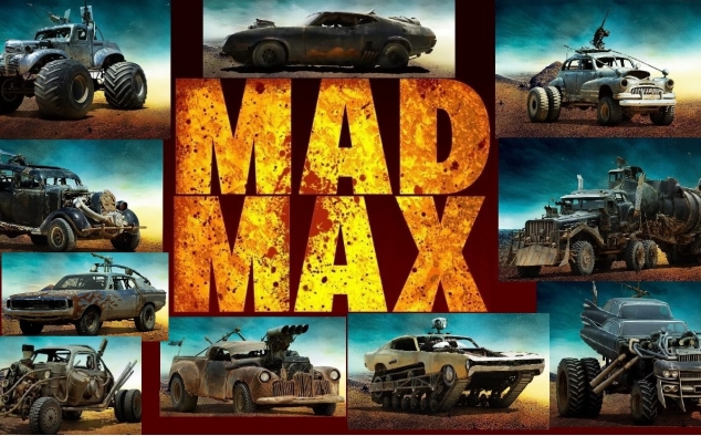 Immagine 1 - Immagini foto e disegni dei veicoli della saga di Mad Max, tra cui la Ford Falcon V8 Interceptor di Mel Gibson