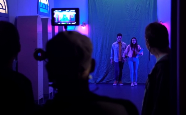 Immagine 23 - Me contro Te il Film 2 - Il mistero della scuola incantata, foto backstage del film con Luì e Sofì