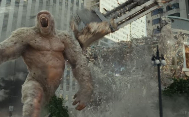 Immagine 25 - Rampage - Furia animale, foto e immagini tratte dal film con Dwayne Johnson