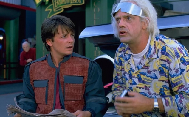 Immagine 1 - Ritorno al futuro, foto tratte dalla saga di Robert Zemeckis con Michael J. Fox e Christopher Lloyd