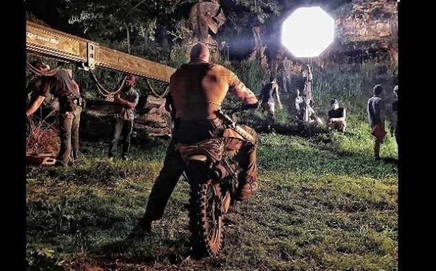 Immagine 16 - Jumanji- Benvenuti nella Giungla, foto dal set del film
