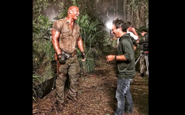 Immagine 18 - Jumanji- Benvenuti nella Giungla, foto dal set del film