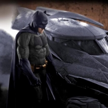 Batman VS Superman sul set di Gotham City