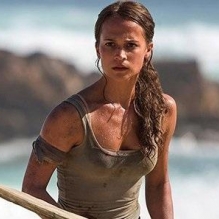 Le prime immagini di Alicia Vikander nei panni di Lara Croft