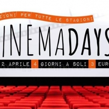 Torna il CinemaDays, con ingresso al cinema a 3 euro